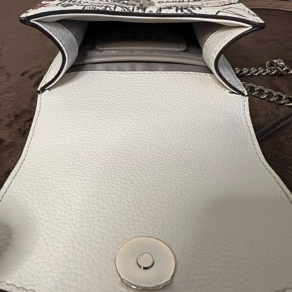 DKNY Elissa Crossbody Graffiti Bag - Picture 5 of 9